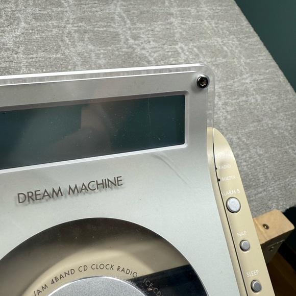 Vintage Sony Dream machine ICF-CD855V Clock Radio CD Player TESTED WORKS - Picture 4 of 7